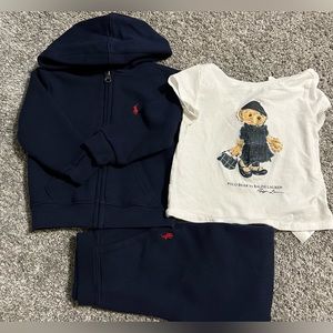 Polo Sweatsuit Set 18 months